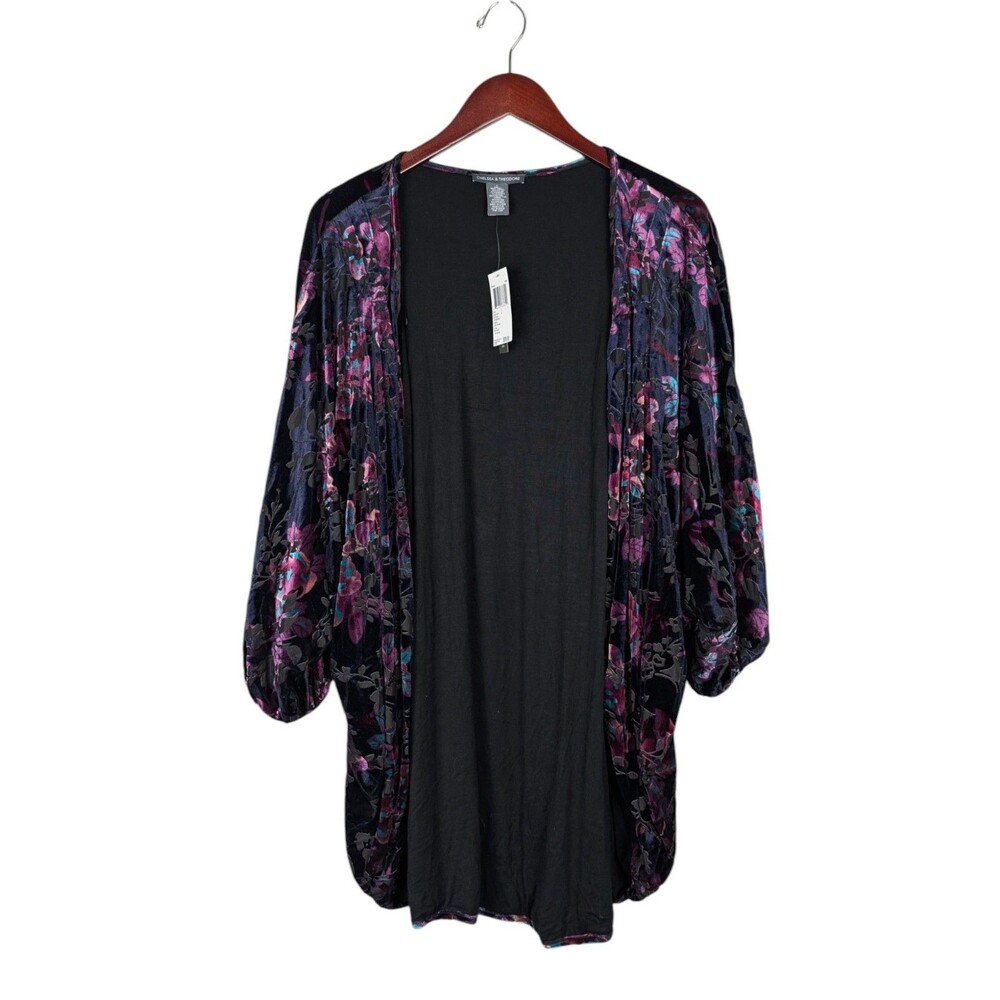 Chelsea & Theodore Velvet Kimono - Large